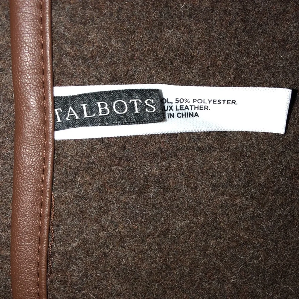 Talbots Reversible Ruana - Picture 7 of 8